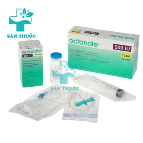 Octanate 500IU Octapharma- Thuốc trị rối loạn đông máu của Sweden